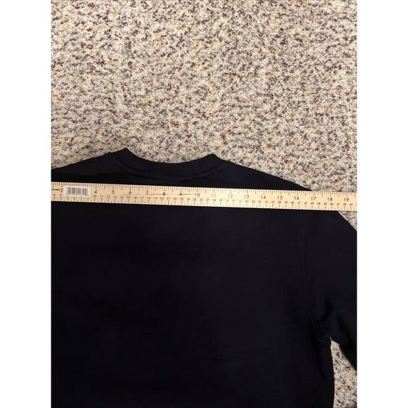 Lacoste Men's Varsity Blue Cotton Blend Tennis Sweater 80s Vintage, Sz S - Picture 7 of 8